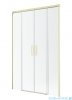 Radaway Idea 6 DWD Brushed Light Gold drzwi wnękowe 170cm szczotkowany jasny złoty 387127-98-01